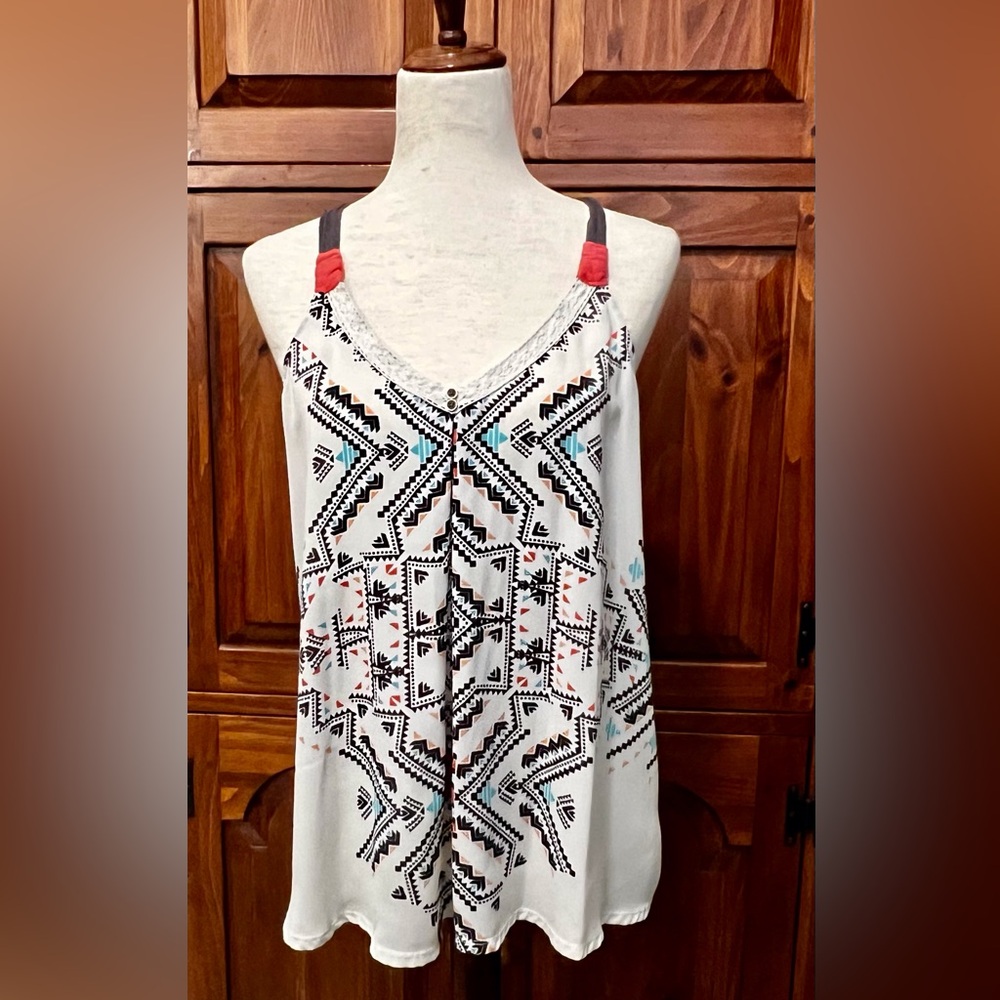 Women's Geometric Print Tank Top